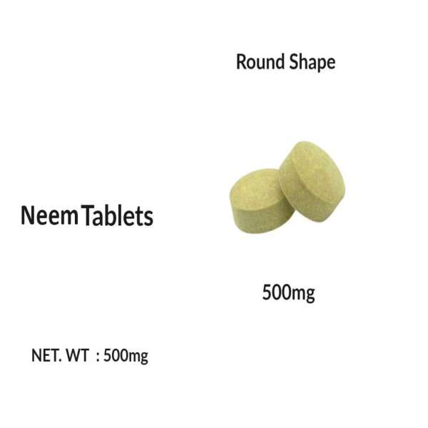 Organic Neem Tablet Manufacturer Wholesale Bulk Supplier Exporter 7